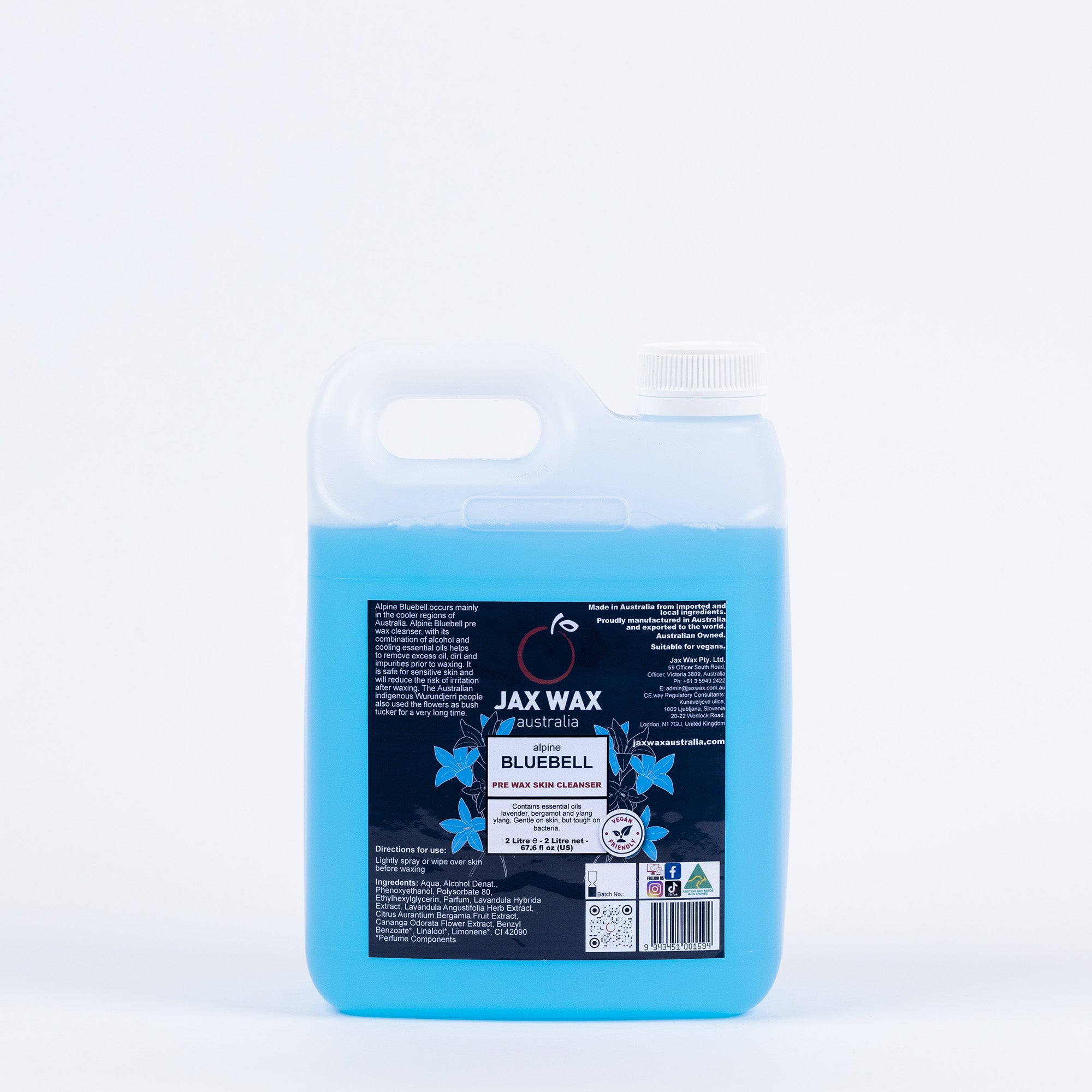 Alpine Bluebell pre skin cleanser 2L