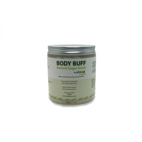 Aloe Clear Body Buff sugar scrubb 250 gram